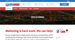 Desktop Screenshot of gpsflyers.com